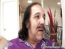 Very Lucky Hubby Ron Jeremy Fucking His Alluring Teenie Stepdaughter Lynn Love