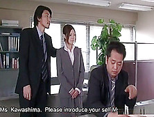 Iroha Kawashima Initiated Into Company In Group Bukkake Scene