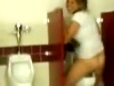 Teen Pees In Men's Bathroom