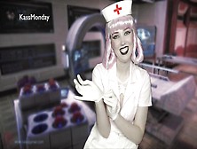 Unhinged Nurse Joy Stretches Your Butt (Ft Mr Hankey's Lampwick)