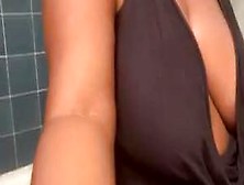Eboni Big Boobs Milf Masturbate Hairy Pussy (Big Tits)