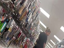2 Lesbians Get Flashed In Store