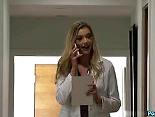 Doctor Anny Aurora Fucks Her Black Patient And His Roomate