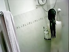 Câmera Escondida Filma Asiática No Banho
