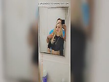 Outside Restroom Mirror Fucking Small Blonde Barely Legal Meeting At Mall