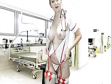 Head Nurse Cures You Joi Vagina Spreading Cougar - Cosplay Hardcore With Very Busty Babe In Uniform