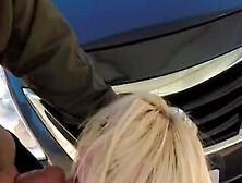 Fat Girl Fucked By Cop Blonde Stunner Does It On The Spandex Hood Of