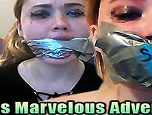Blond Uk Amateur Slut Misha Mayfair Gagged With Duct Tape,  Smelly Socks And Dirty Panties