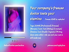Charming Freeuse Sexual Wellness Doctor Tests Your Stamina - Asmr