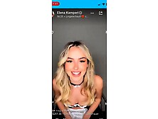 Elena Kamperi Onlyfans Livestream Video Leaked
