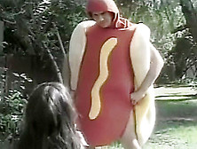Babe Smokes Mr.  Hot Dog's All Beef Weiner