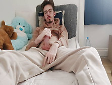 Jerking Off And Showing My Dirty Socks + Cumming And Showing My Dick And Cum