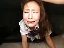 Japanese Schoolgirl Forced Into Rough Threesome
