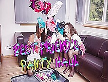 Best Friends Panty Haul Starring Isabella Della And Vanessa Allesial