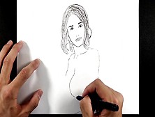 Drawing Porn Star(China Matsuoka)
