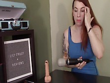 Lily O'riley Reviewing The Doxy Massager (Sfw)