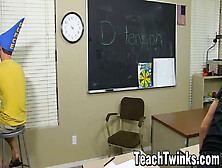 Twink Jordan Ashton Fucks Max Martin Anally On Teacher's Table