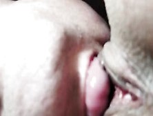 Licking Her Dripping Cunt Very Very Closeup