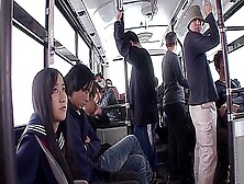 Creampied Gangbang On Public Bus - Suzu Ichinose