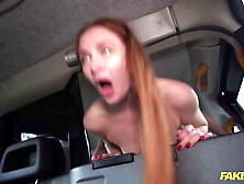 Redhead Milf In Stockings Seduces Cab Driver With Oral & Sex