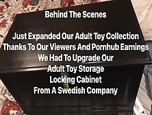 Our Always Expanding Adult Toy Collection Thanks To Our Viewers And Pornhub Earnings