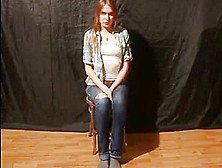 Chair Tied In Jeans