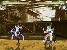 【Mugen】Ryona Morrigan Vs Maji Iroha