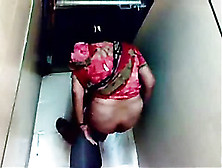 Indian Teacher Pissing In A Public Toilet