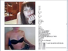 2 Lebsian Masturbate On Webcam Omegle Chatroulette