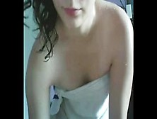 Omegle Girl Out Of The Shower Makes Me Cum Quick