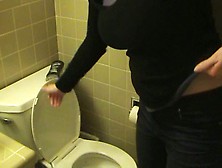 A Girl Pissing And Pooping