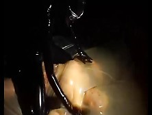 2 Alluring Lesbians Full Encased In Latex Suits Have Fun In Her Rubber Skins And Vacuum Bed - Part Two