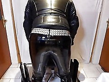 Wanking With Rubberboots + Cumshot