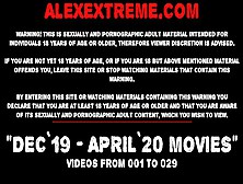 Alexextreme - Anal Fisting,  Xo Speculum,  Prolapse,  Extreme Dildos
