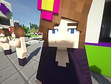 Minecraft Jenny X Game | City In The Style Of Saints Row