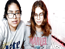 Two Amateur Girls On Webcam