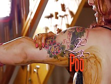 Tattooed Girls Pooping On Each Other