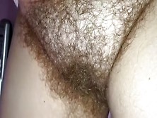 Bulky And Curly Jungle Pussy Filmed Closeup And Fingered