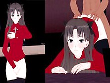 [Vr 360 4K] Rin Tosaka Fate/stay Night Showing Off The Pussy