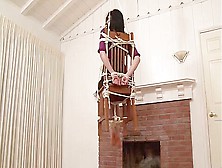Chair Tied Suspension With Mary Jane And Jane Green