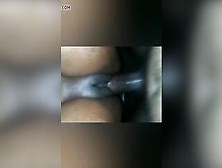 Soak Ebony Twat Squirting On The Cock