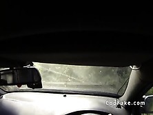 Sexy Amateur Babe Bangs Fake Cop Off The Road
