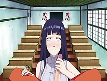 Hinata Enjoys To Blow Naruto's Penis And Drink His Jizz
