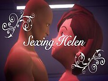 Sexy Helen Gets Her Asshole Stretched Out.  Incredible Anal Sex Cartoon Parody