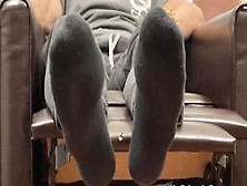 My Friends Feet - Tattooed Guy Lays Back And Shows Off His Delicious Feet (Dama Ray Body)
