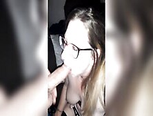 Spray That Cum All Over Her Glasses