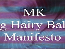 Master Kontrol Big Hairy Balls Manifesto