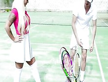 Teensloveanal - Busty Tennis Coach Gets Ass Filled By Student