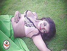 First On Net -Saree Fashion Green Silk Saree Look Part 2