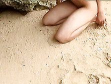 Horny Japanese Chick In Amazing Outdoor,  Beach Jav Scene